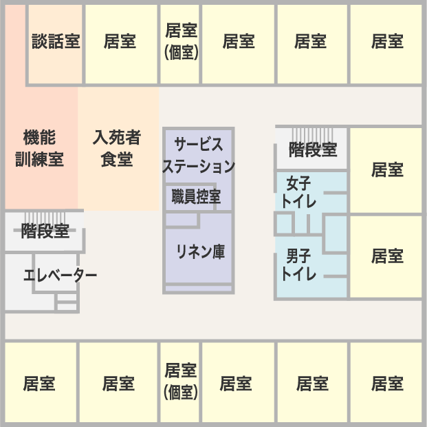 フロアマップ3階