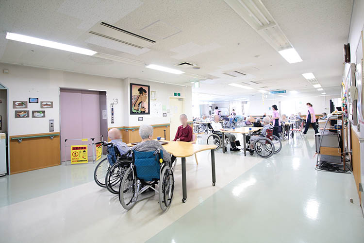 入苑者食堂・機能訓練室